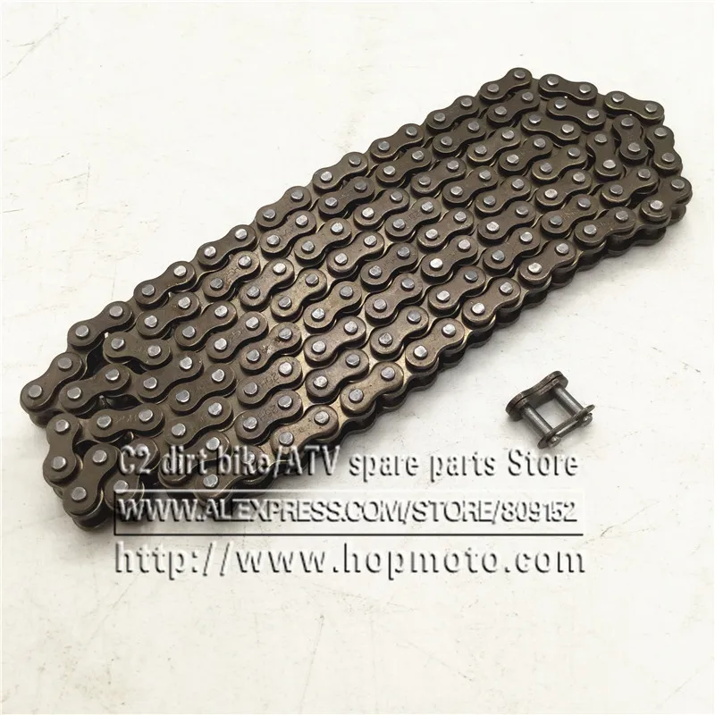25H chain with Spare Master Link 47cc 49cc 2 Stroke Engine ATV Quad Go Kart Dirt Pocket Mini Motor Bike Motorcycle  section144