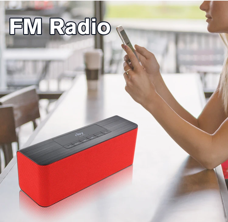 NBY-5540 Bluetooth динамик Портативный беспроводной громкий динамик s стерео звук 10 Вт система Музыка сабвуфер Колонка поддержка TF FM для телефона