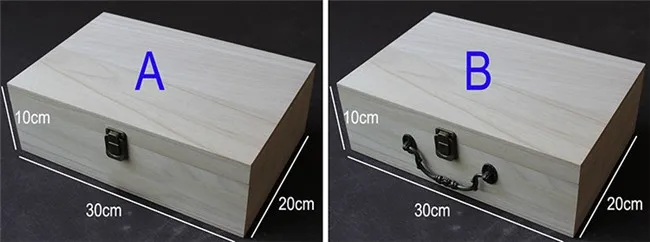 30x20x10 см, винтажный чемодан, деревянная коробка для хранения, спасательная коробка для инструментов, натуральная деревянная коробка для ювелирных изделий, медицинская коробка