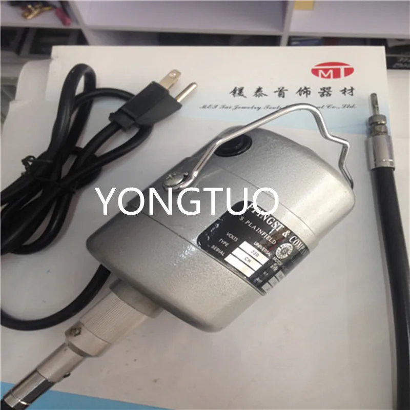 

New Arrival jewelry polishing hanging motor dental carving lab polishing machine without heads
