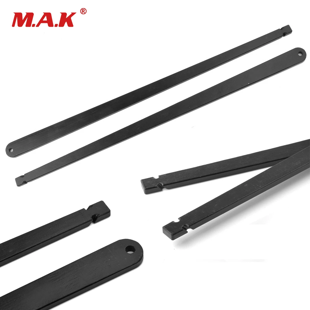 

2 pcs Aircraft 7075 Aluminum Alloy Bow Limbs Black 40-60 Pound DIY Bow for Archery Hunting Shooting