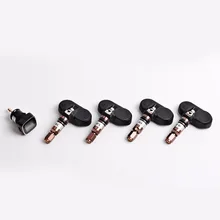 TN300 Wireless tpms Tire Pressure Monitor System tmps with 4pcs Internal Sensors for All Car Cigarette Lighter Plug Display Car