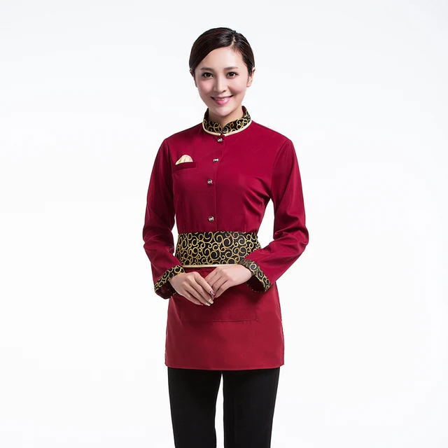 Buy Hotel Uniform Fast Food Restaurants Cafe Attendant