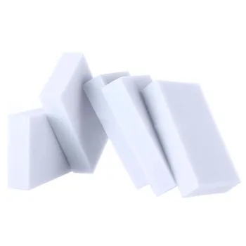 

New 100pcs Eraser Melamine Foam Cleaner Magic Sponge Multi-Functional Soft White