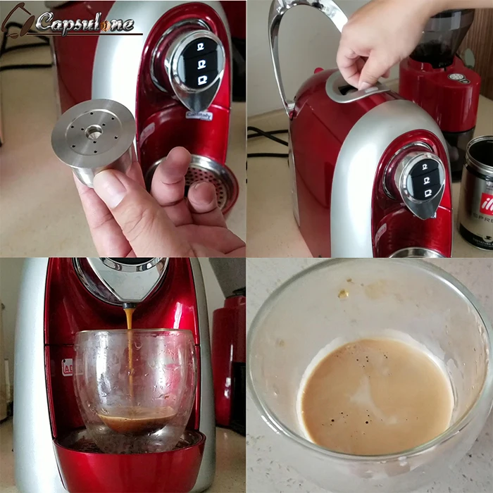 Капсула подходит для кофемашины caffitaly многоразовая капсула wacaco minipresso CA Maker многоразовая капсула в кофе фильтр
