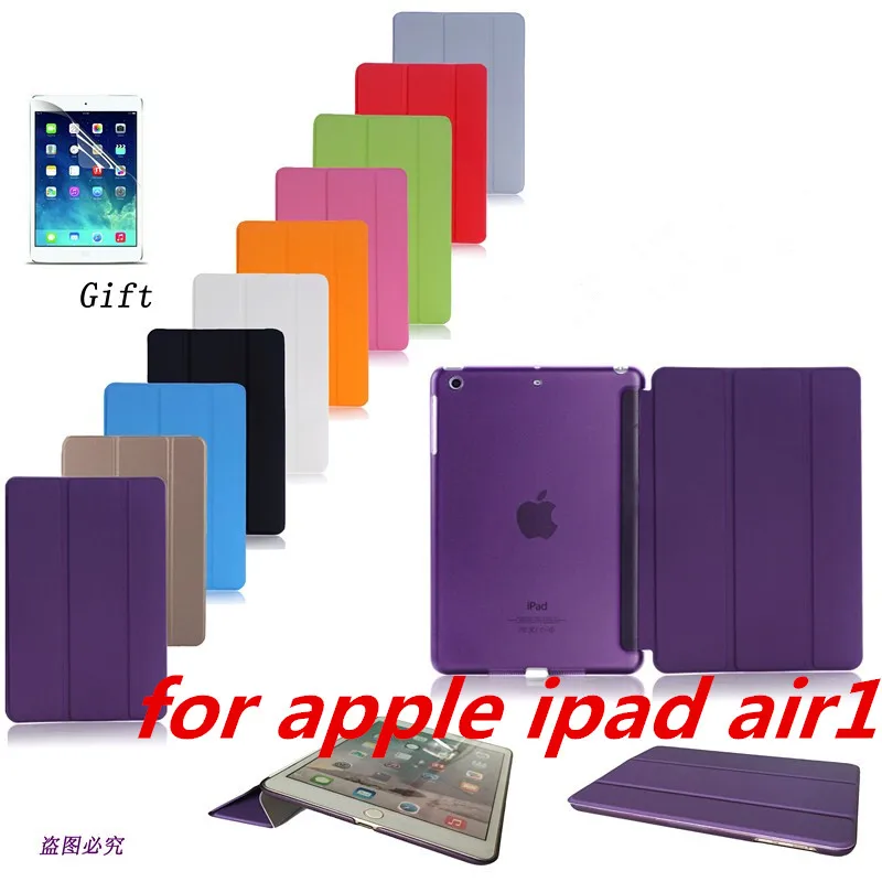  sale for apple air 1 5th generation Smart Case Ultra Slim Original 1:1 Tablet Leather For Apple ipad  A1474`A1475`A1476 