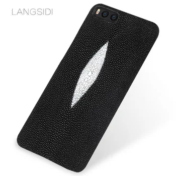 

Wangcangli brand phone case pearl fish half a pack of phone case For Xiaomi Mi Note3 phone case full manual custom processing