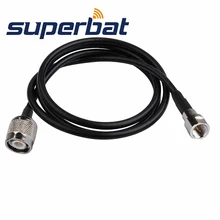 Superbat TNC Штекер прямой к FME штекер прямой кабель Пигтейл RG58 50 см для беспроводной