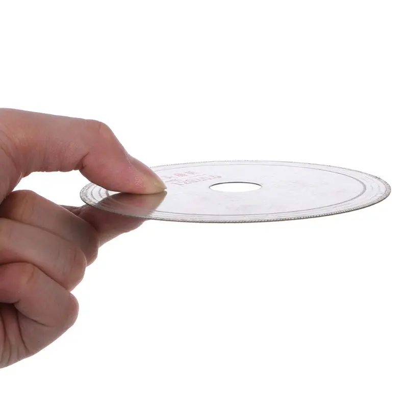 Ультра-тонкий алмазный пильный диск наклонные зубы режущие инструменты для камня агат нефрит