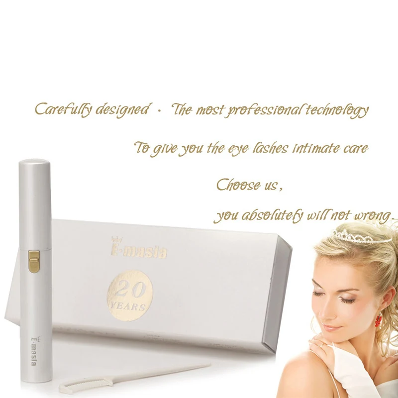 

NEW Electric Heated Eyelash Curler Double Sided Long Lasting Iron Eyelash Curly Lash Beauty Makeup Tool