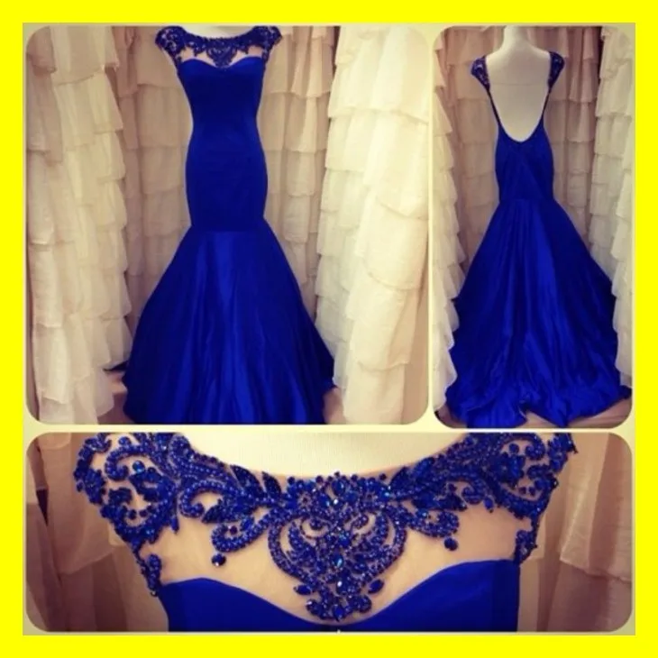 Designer Prom Dresses Trumpet /Mermaid Floor-Length Court Train Built-In Bra Beading Scoop Cap Sleeve Short Empire Taffeta Polye | Свадьбы и