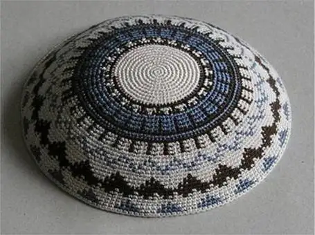 Высококачественные Вязаные изделия ручной работы YARMULKE KIPPAH смешанные цвета MOQ 50