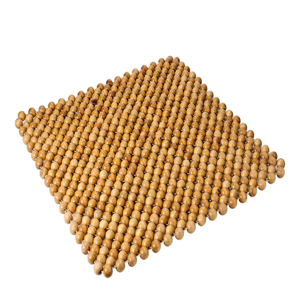 자동 나무 구슬 좌석 쿠션 자동차 스타일링 시트 커버 구슬 좌석 홈 의자 커버seat coverwooden bead seat