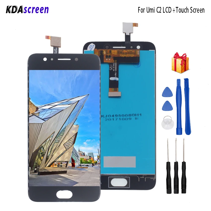 

For UMI Umidigi C2 LCD Display Touch Screen Digitizer Replacement For UMI C2 Display Screen LCD Phone Parts Free Tools