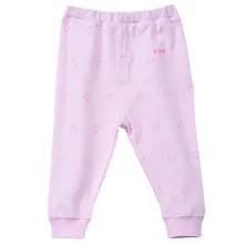 YiErYing/комплект со штанами для малышей, 3 предмета, весна-осень, для мальчиков и девочек, хлопок, однотонные Спортивные Штаны для новорожденных