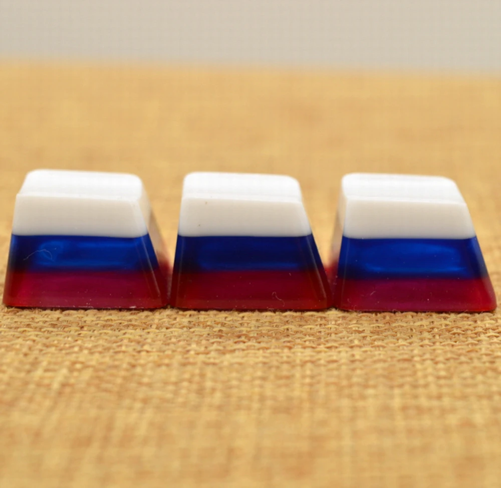 Русская Смола Keycap креативный ручной работы персональные ключи крышки подходит для механической клавиатуры