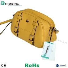 10 шт./упак. одежда RFID УВЧ пассивный ярлык низкая стоимость покрытая бумага одноразовая бирка RFID Бланк для распечатки бирка для магазина одежды