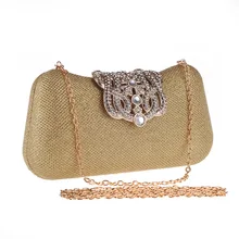 In 2016, die neue mode handtasche grid frau tasche diamanten besetzte abendtasche schnallen PU festpaket umhängetasche handtasche rob