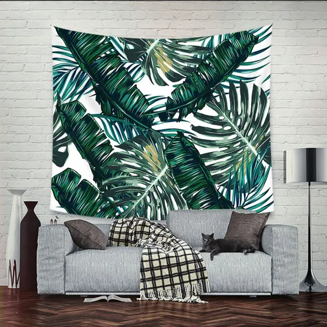 Banana Forest Scenery Mandala Tapestry Wall Hanging Cloth Bedroom Banana Forest Scenery Mandala Tapestry Wall Hanging Cloth Bedroom Curtains Home Decor Art Sofa
