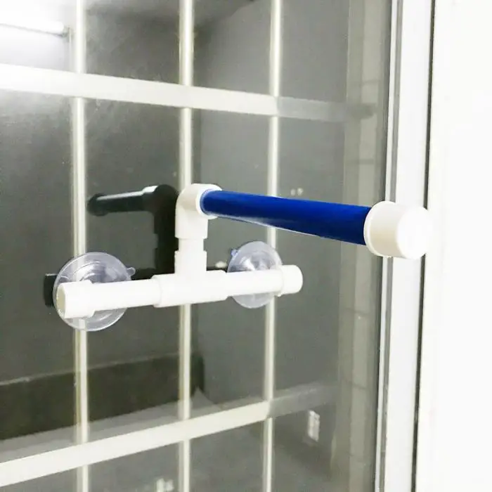 Горячая игрушка для птиц складной попугай душ жердочка для птиц с присоской для попугаев Cockatoo Conure
