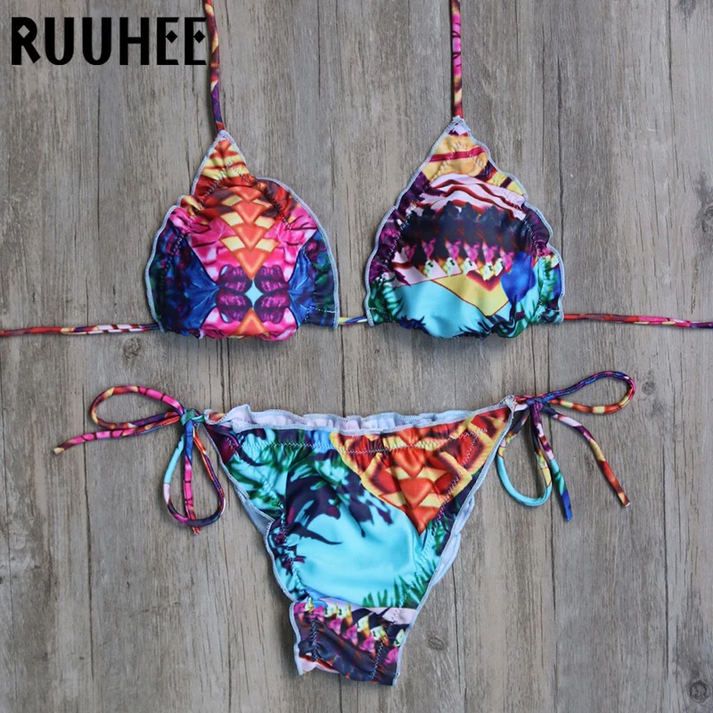

2017 Swimwear Bikini Sexy Beach Swimwear Ladies Push Up Swimsuit Bathing Suit Brazilian Bikini Set maillot de bain Biquini