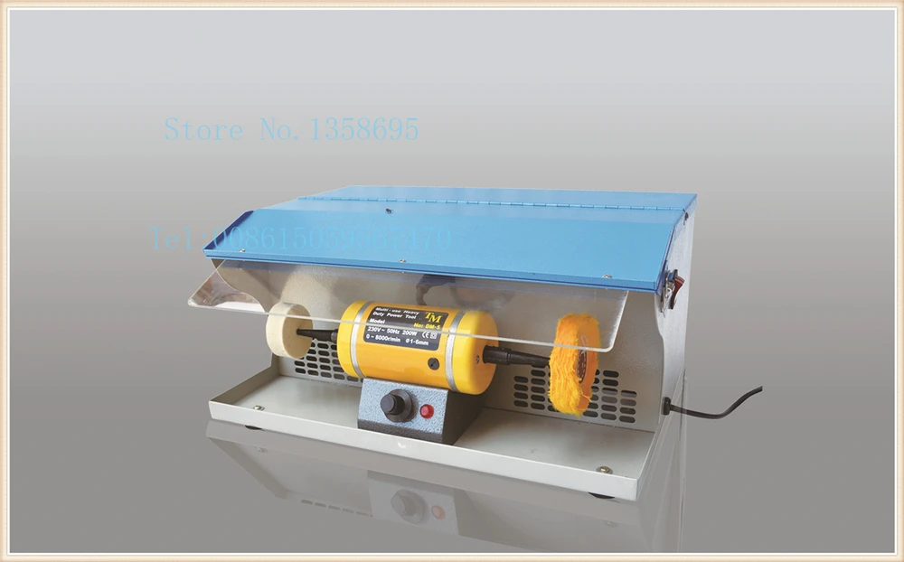 Buy DIY tools Jewelry polishing machine with dust collector &gold grinding