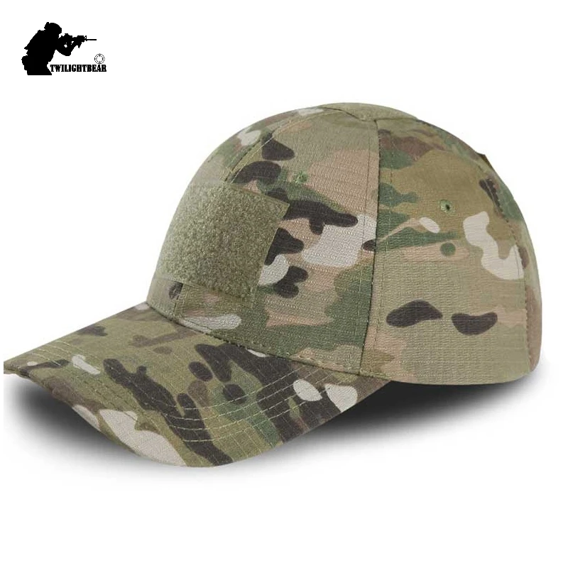 

Brand Adjustable Multicam Military Camouflage Hat Men Airsoft Snapback Tactical Baseball Caps Paintball Combat Army Hats HE04