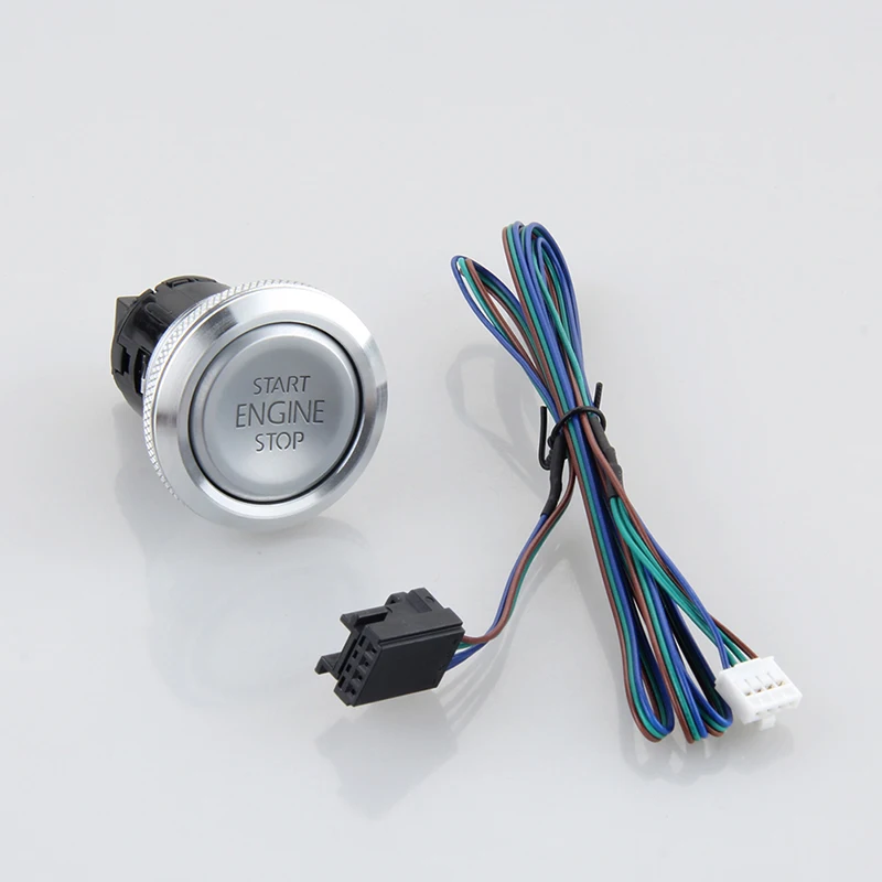 Замена EASYGUARD кнопка пуска стоп для ec002 серии серебро P3 стиль, красный светильник