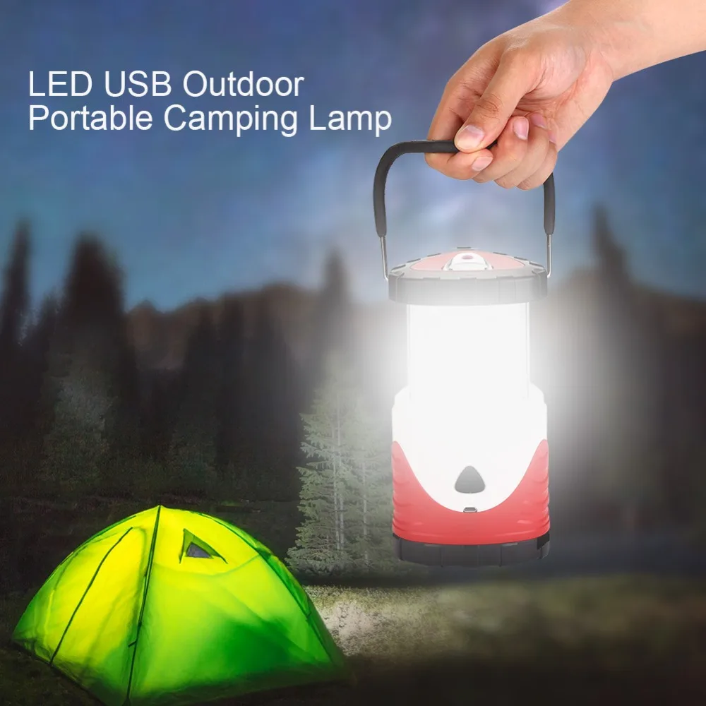 500LM Multi Functional LED USB Rechargeable Light Outdoor Portable