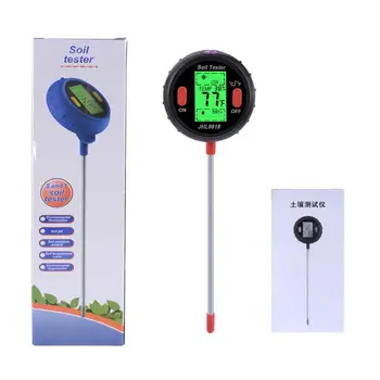 

5 in 1 Soil PH Tester Detector Water Moisture Temperature Light Analized Test Meter Plant PH Meters for Garden / Farm / Lawn
