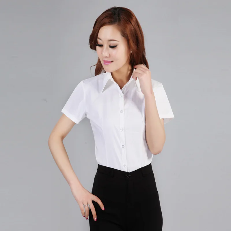 High collar blouse cutting for women Erika blouses xl for women plus size tops