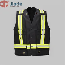Jiade высокая видимость огнестойкий Рабочий жилет огнеупорный жилет