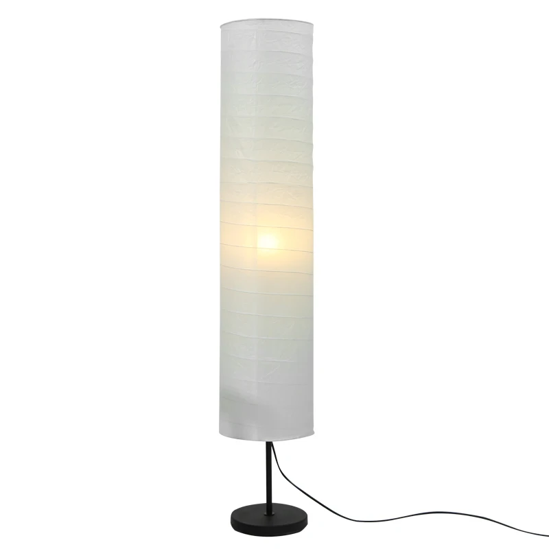 Современный минималистичный светодиодный напольный бумажный светильник для учебы, спальни, гостиной, подставки для столовой, лофт, Декор, Арт, стоящая лампа для чтения