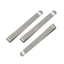 20 шт Высокое качество нержавеющая сталь металлический зажим для денег модный простой серебряный доллар денежный зажим держатель кошелек для мужчин и женщин Лидер продаж