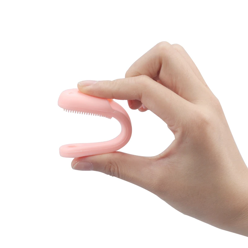 Brainbow 1pc Facial Nose Pore Cleaner Brushes Blackhead Remover Soft Silicone Finger Massage Brush Face Washing Cleansing Tools|brush for|brush
