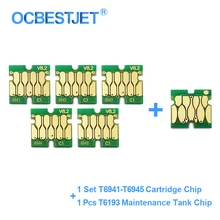 Puce de cartouche T6941 pour imprimante Epson SureColor T3000 T3070 T5070 T7070 T3200 T5200 T7200 T3270 T5270 T7270 T7270, mise à niveau T6941-T6945