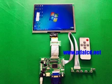 HDMI/VGA/AV Control Driver Board + 8″inch HE080IA-01D 1024*768 IPS high-definition LCD Display For Raspberry Pi