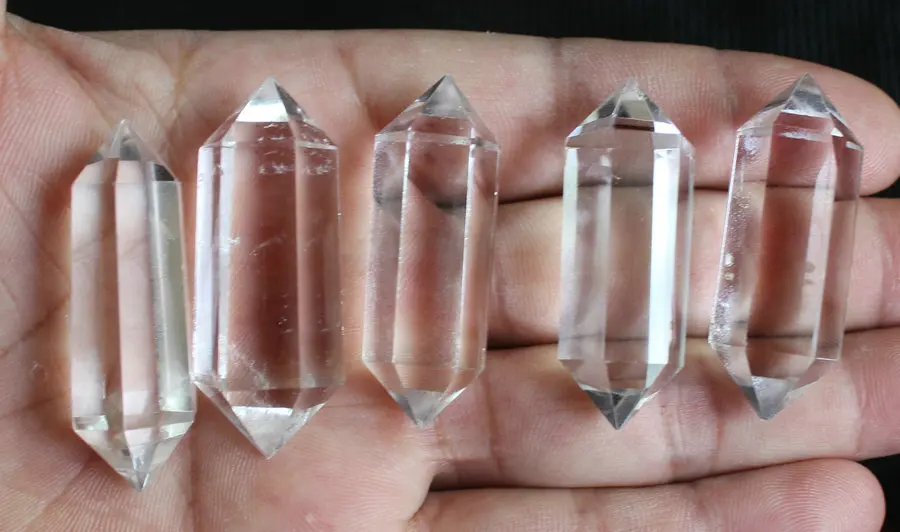 10 шт. подвеска из натурального прозрачного кварцевого кристалла|healing pendant|healing