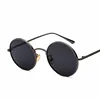 Metallic Round Sunglasses For Women Brand Retro Punk Sunglasses Men Eyeglasses Clear Lens Oculos ► Photo 2/5