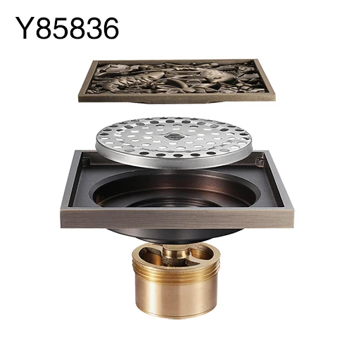 GAPPO Drains cover grate drain strainer floor bathroom drain cover