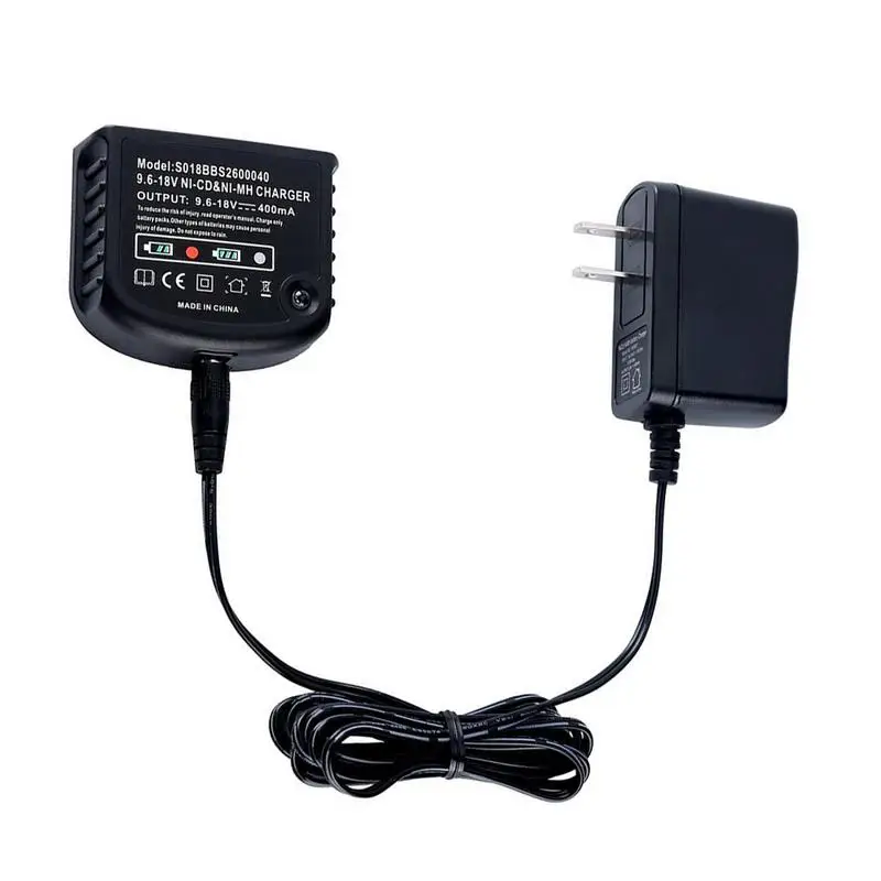 

12V 14.4V 18V Dual Chemical Battery Charger 90556254-01 For Black&Decker Nickel-Chromium And Nickel-Metal Hydride Battery