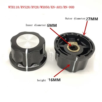 

Electric welder potentiometer knob hat WTH118/RVS28/RV28/WX050/KN-A03/RN-99D