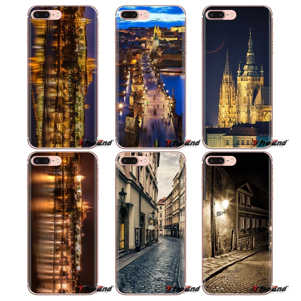 Soft Transparent Cases Prague Europe Prettiest Bridges City For Xiaomi Redmi 4A S2 Note 3 3S 4 4X 5 Plus 6 7 6A Pro Pocophone F1 |