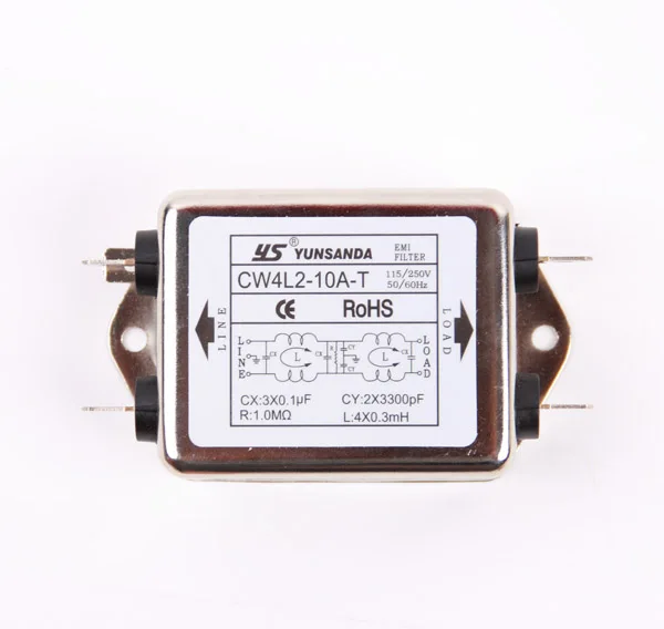 EMI Power Filter CW4L2-20A/6A/10A/3A-T Dual Purifier CW4L2-20A CW4L2-6A CW4L2-10A CW4L2-3A | Обустройство дома