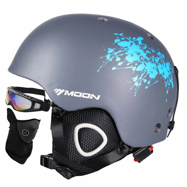 Высокое качество Лыжный сноуборд шлем интегрально-Формованный Сверхлегкий дышащий MOON горнолыжный шлем CE качество Прибытие в 18-29 дней - Цвет: 13