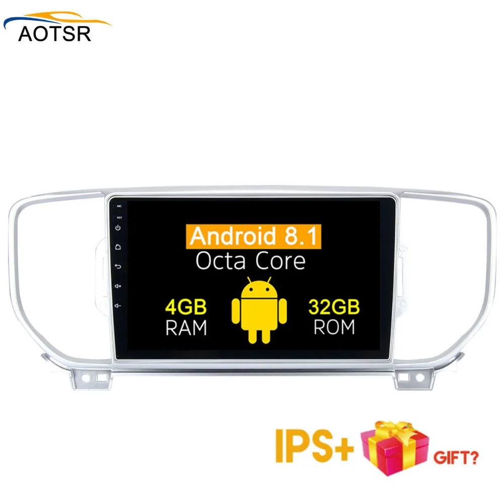 

Android 8.1 car dvd Radio player for KIA sportage 2015 2016 gps navigation car multimedia stereo head unit with Octa Core 4+32G