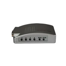 SimpleStone ПК ноутбук VGA К AV RCA tv мониторы S-video сигнала адаптер конвертер переключатель Box 60322