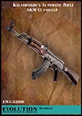 Evolution Миниатюрные аксессуары EMA 35016 1/35 АВТОМАТИЧЕСКАЯ ВИНТОВКА калашикова AKM (2