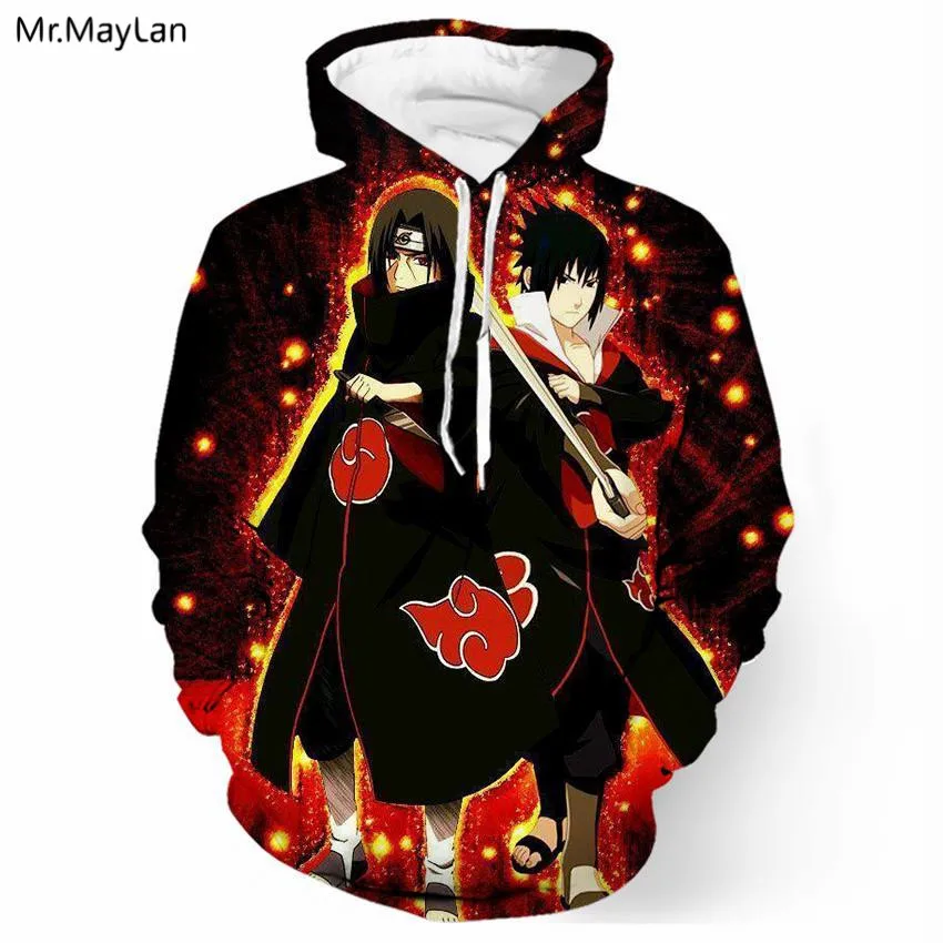 

Harajuku 3D Print Anime Naruto Uchiha Itachi Jacket Men/Women Hip Hop Hoodies Autumn Casual Tracksuit Hat Sweatshirts Outwear