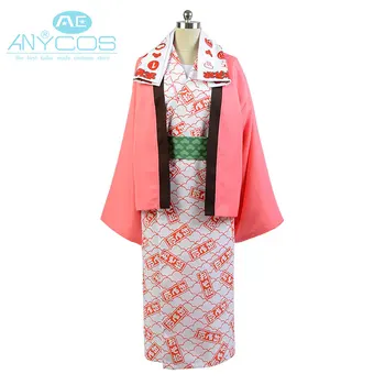 

Osomatsu-kun Osomatsu Yukata Kimono Cosplay Costume Halloween Party For Adult Women Girls New Arrival
